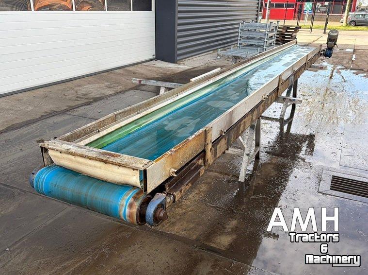 Transportband  6340X390 TRANSPORTBAND VLAKKE BAND FLAT BELT CONVEYOR BELT FLACHBAND FÖRDERBAND