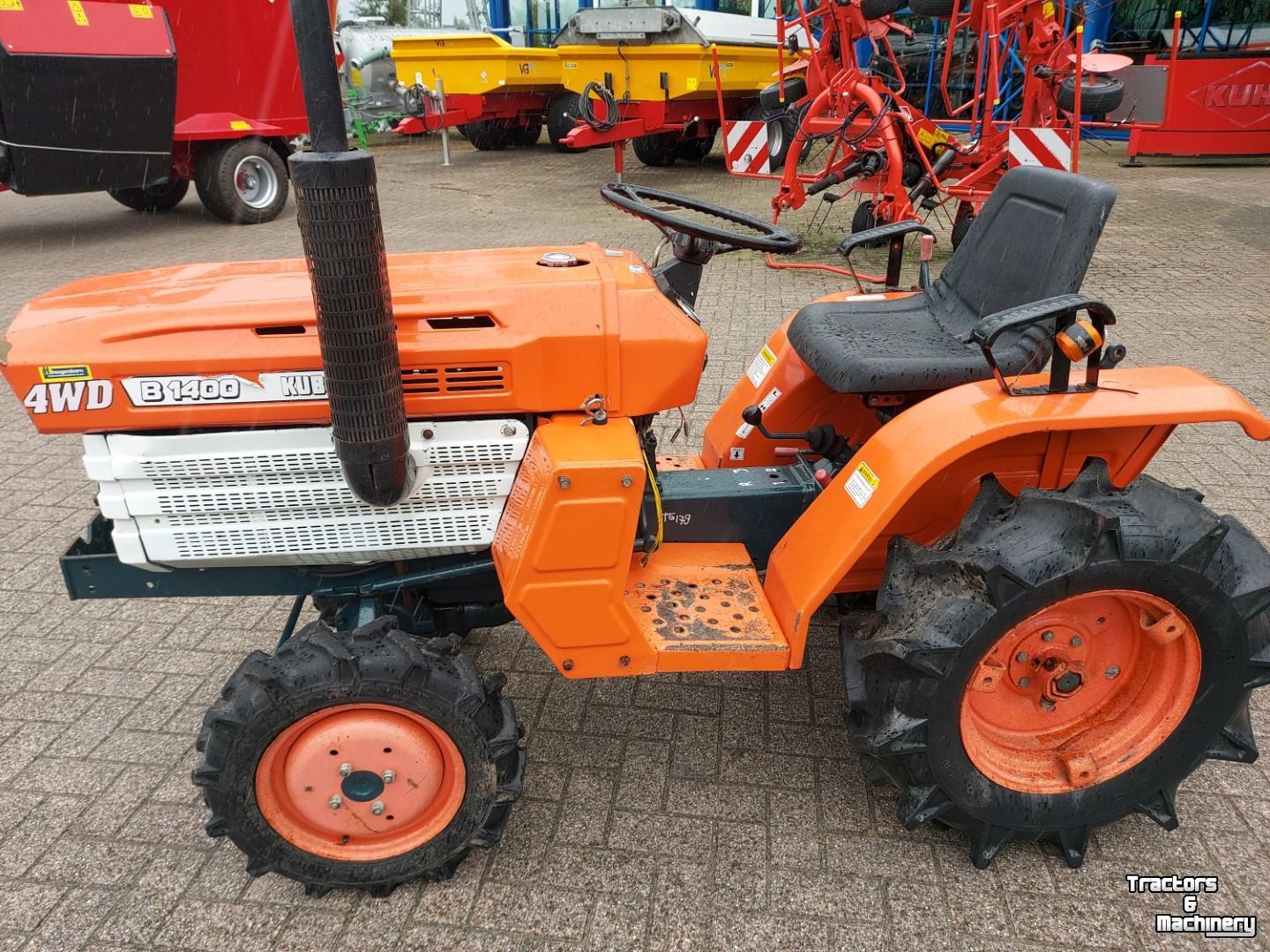 Smalspoor tractor Kubota B1400D