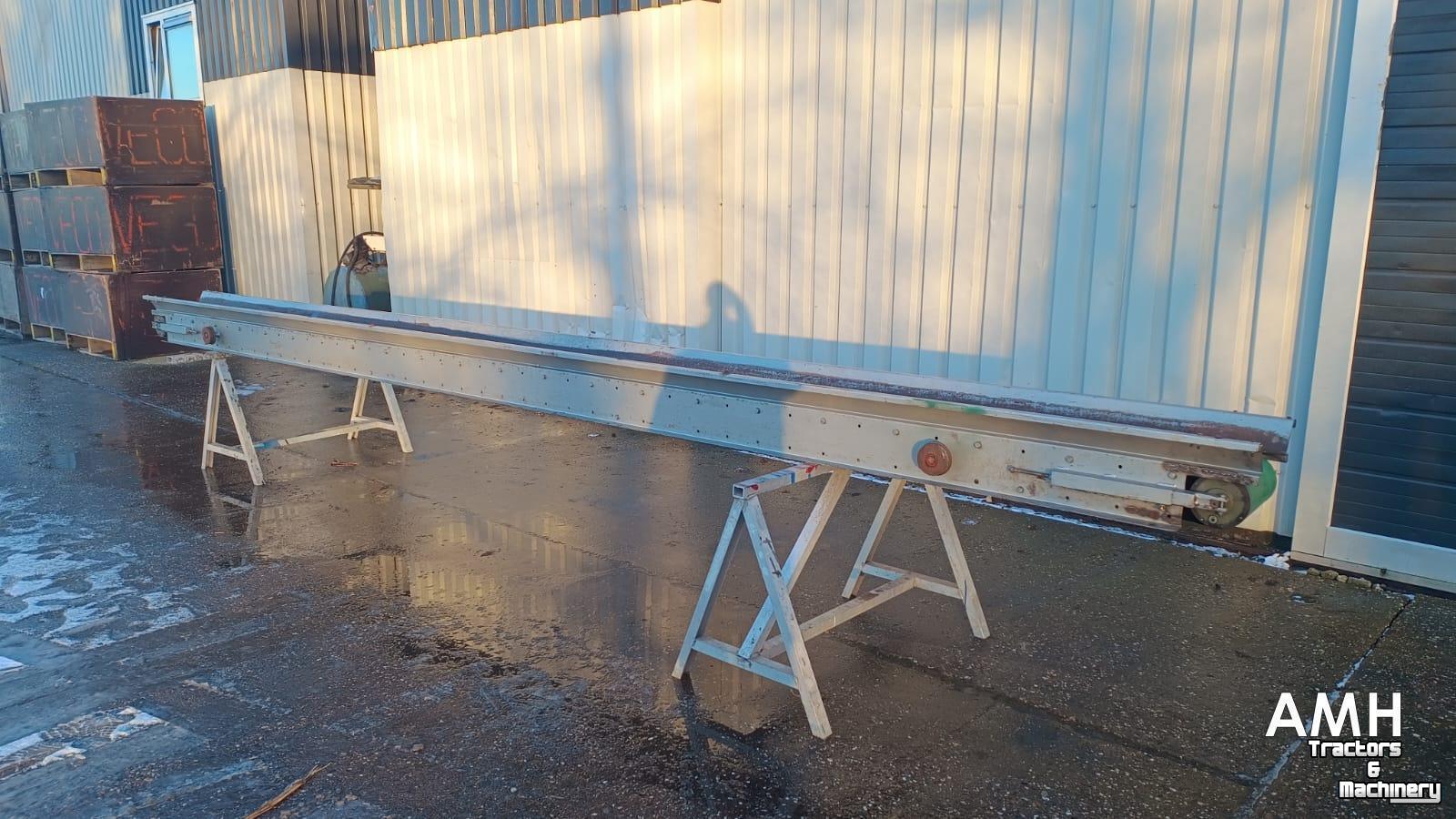 Transportband  onbekend / unknown 6680 X 300 TRANSPORTBAND VLAKKE BAND FLAT BELT CONVEYOR BELT FLACHBAND FÖRDERBAND