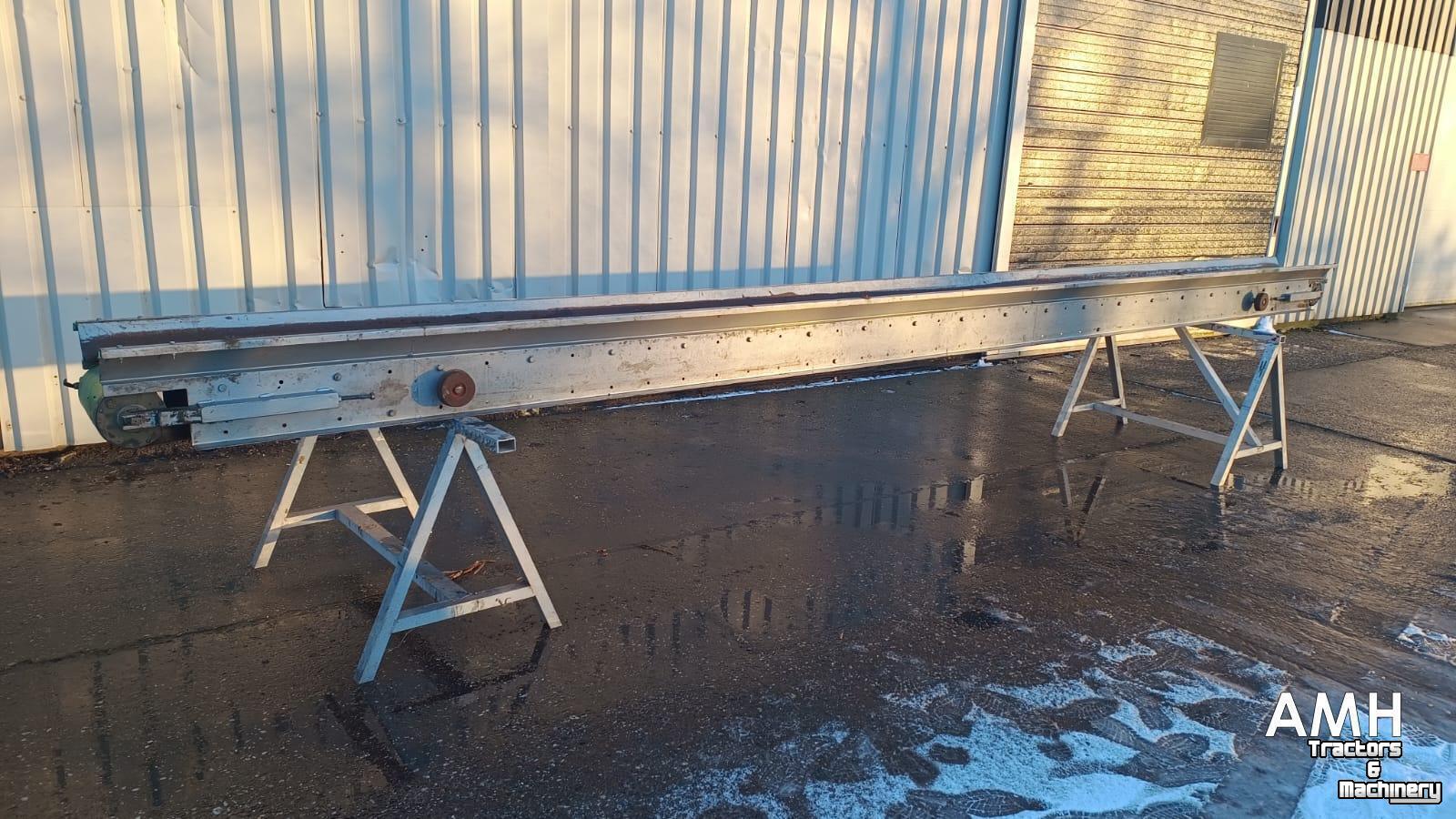 Transportband  onbekend / unknown 6680 X 300 TRANSPORTBAND VLAKKE BAND FLAT BELT CONVEYOR BELT FLACHBAND FÖRDERBAND