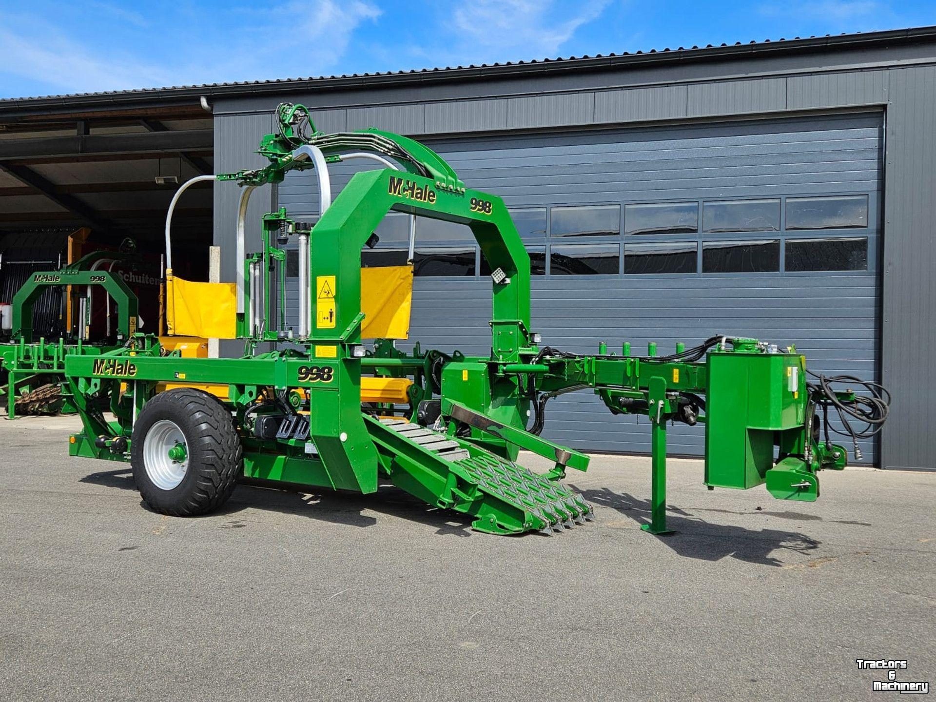 Wikkelaars McHale 998 balenwikkelmachine