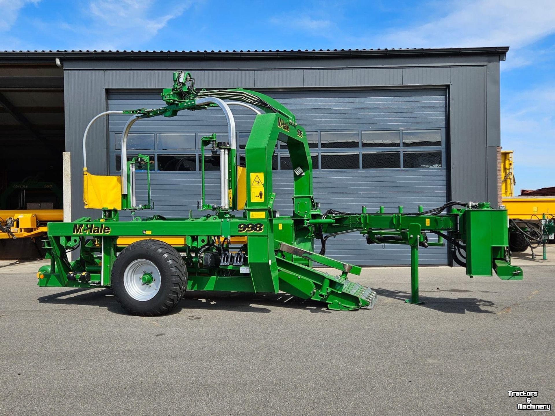Wikkelaars McHale 998 balenwikkelmachine