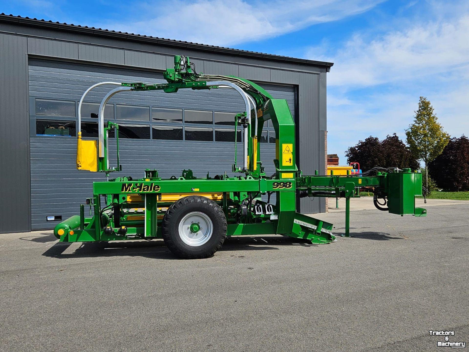 Wikkelaars McHale 998 balenwikkelmachine