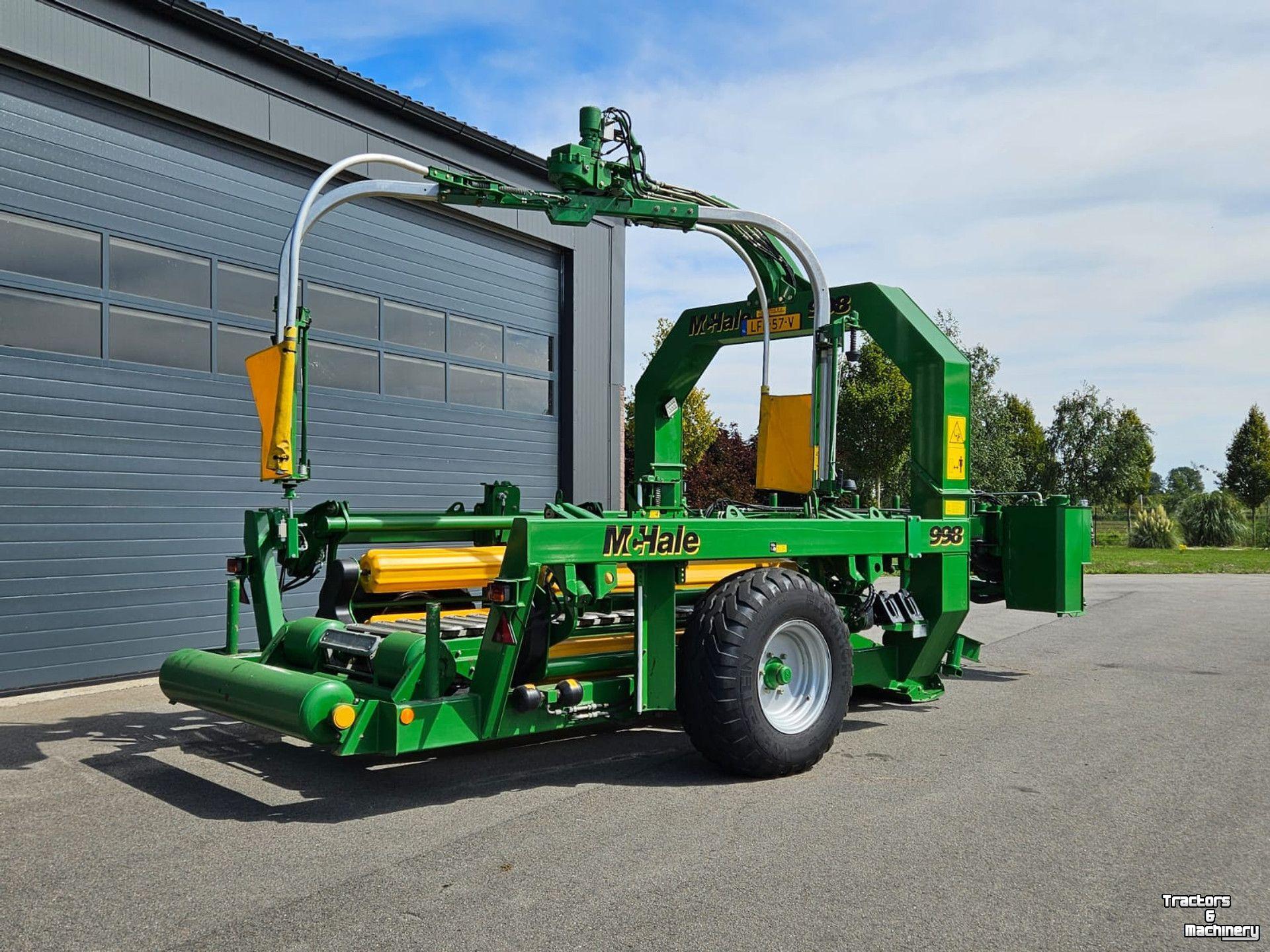 Wikkelaars McHale 998 balenwikkelmachine