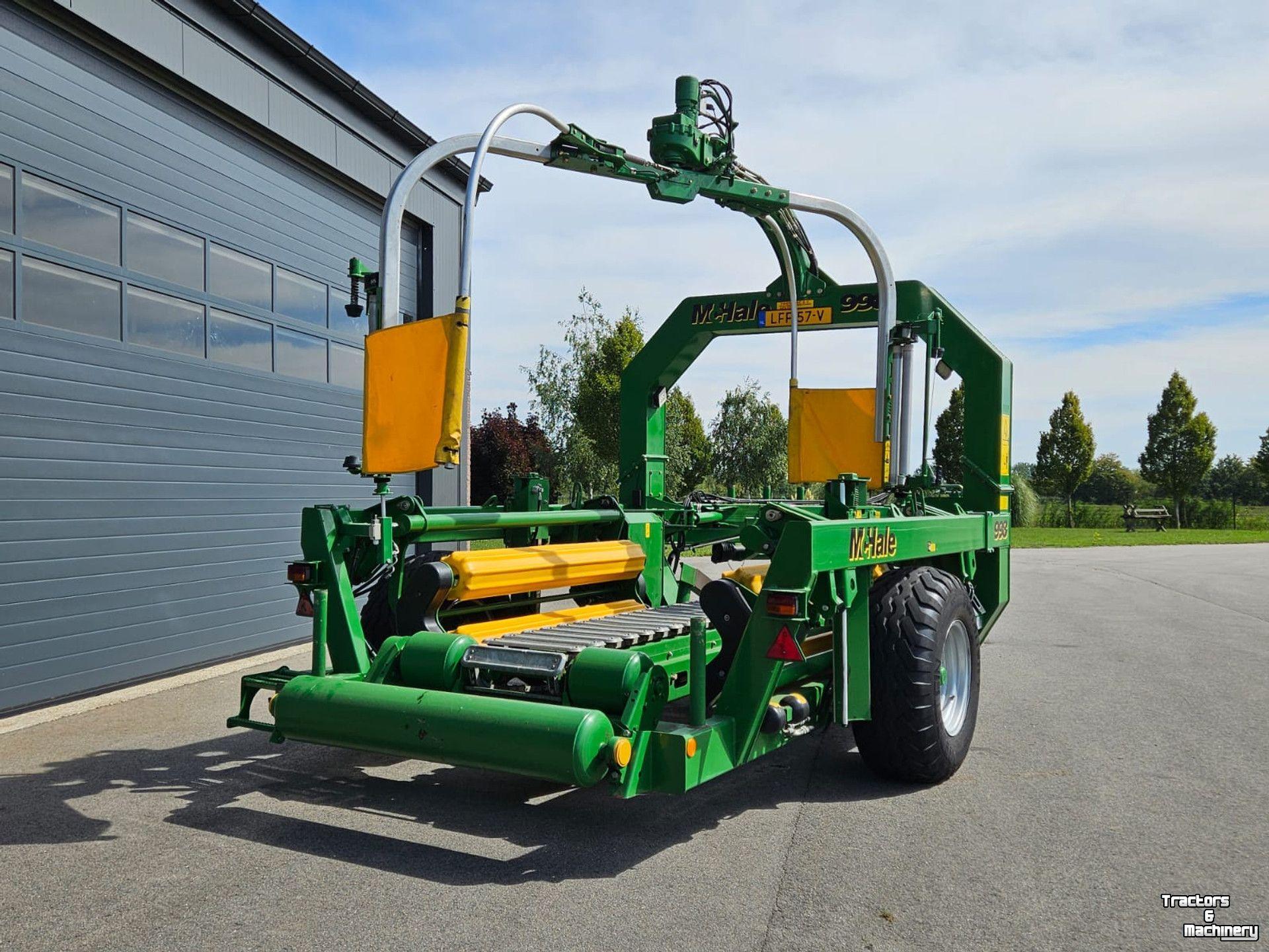 Wikkelaars McHale 998 balenwikkelmachine