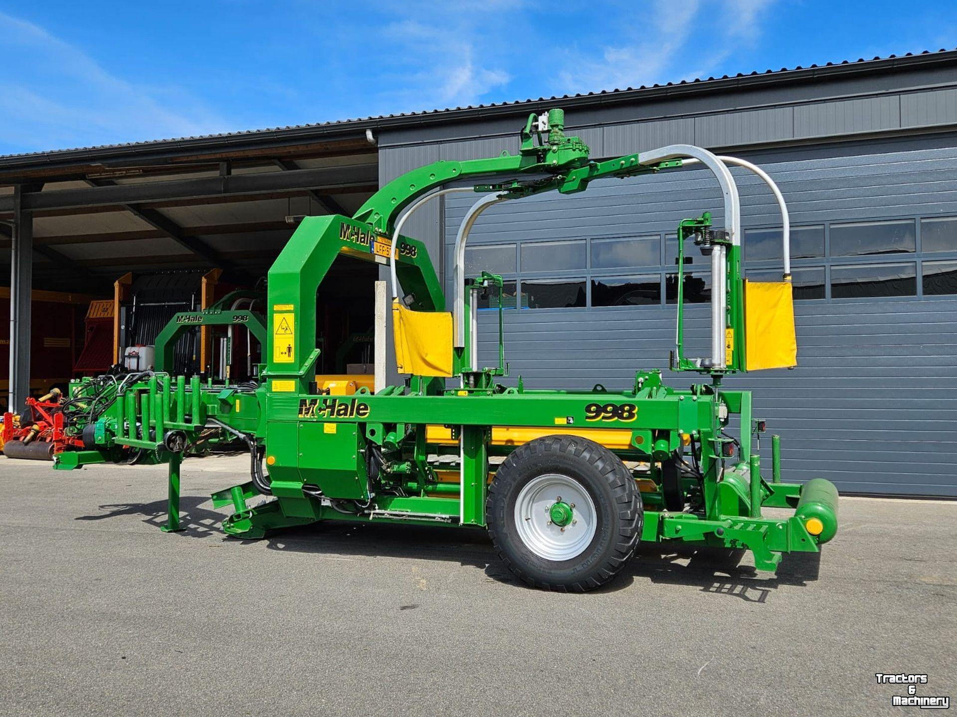 Wikkelaars McHale 998 balenwikkelmachine