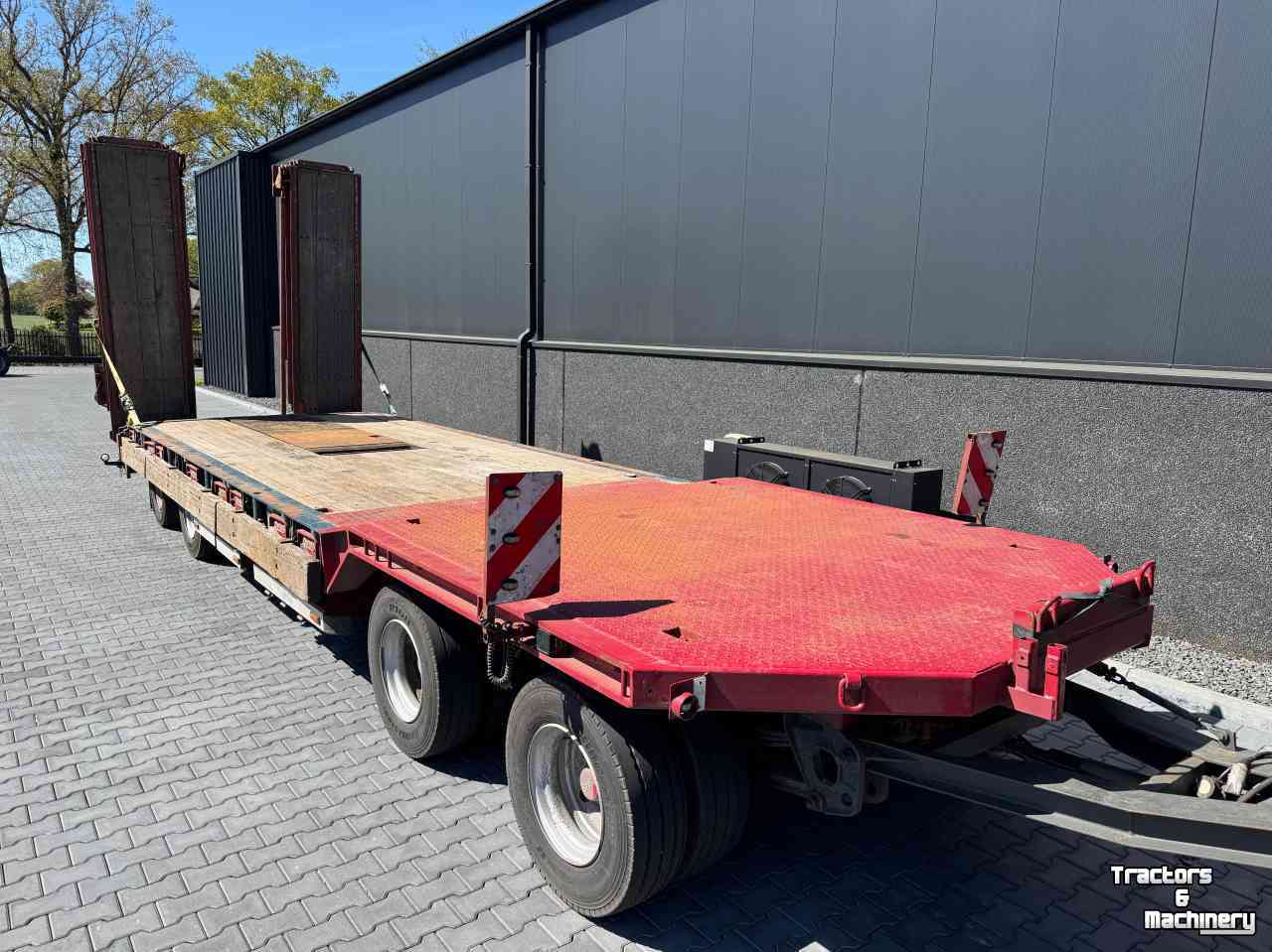 Dieplader / Aanhanger Nooteboom 4-asser Nooteboom dieplader met dubbellange kleppen