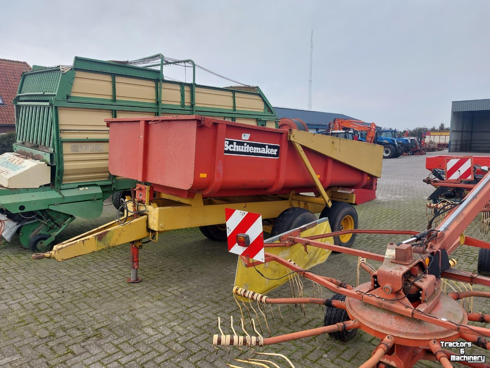 Kipper / Kiepwagen / Landbouwkipper Schuitemaker 8 Tons