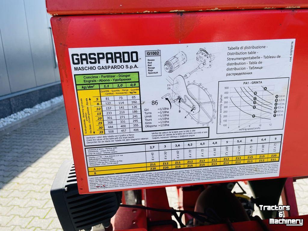 Zaaibed-combinatie / Zaaibedbereider Gaspardo Fronttank mechanisch PA