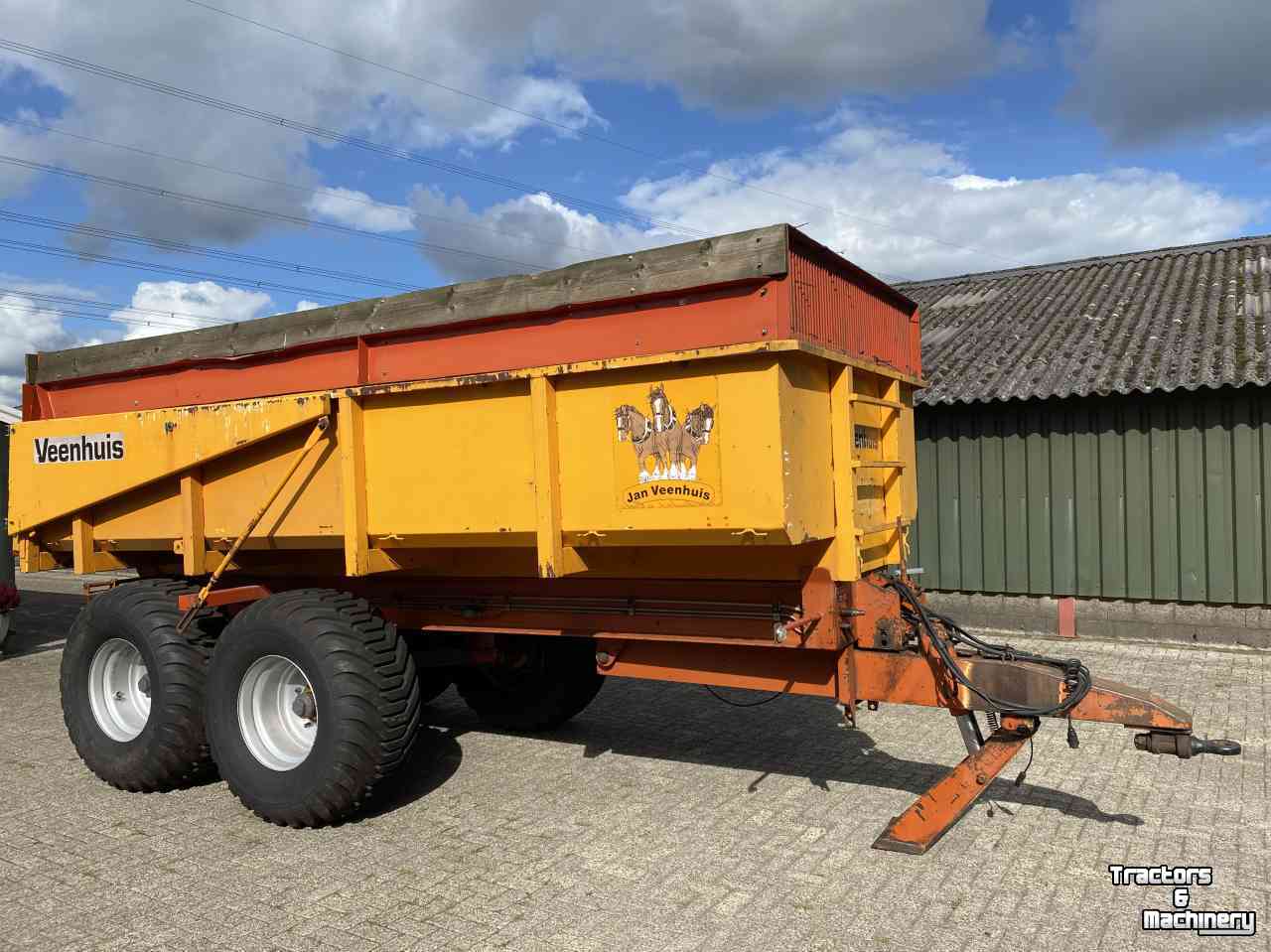 Kipper / Kiepwagen / Landbouwkipper Veenhuis 11000