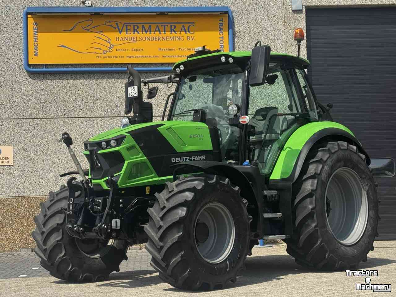 Tractor / Trekker Deutz-Fahr Agrotron 6150-4 TTV vario Fronthef Stage V  Lucht Hydr rem vol GPS 40/50km