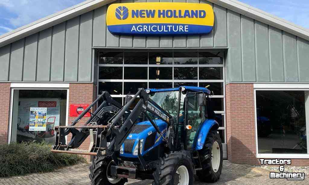 Traktoren New Holland TD5.65 met Stoll 510TL voorlader / frontlader