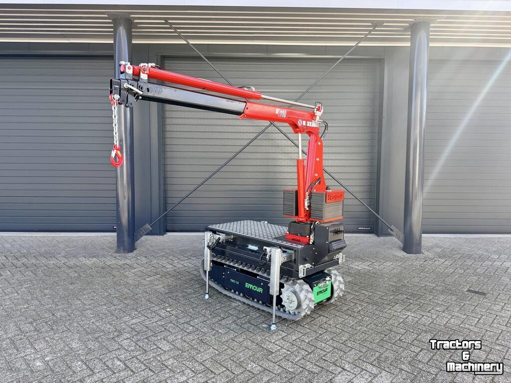 Rupskraan / Graafmachine op rupsen  Emovr TRC1.5 Hydraulische-kraan 1000Kg - 1M