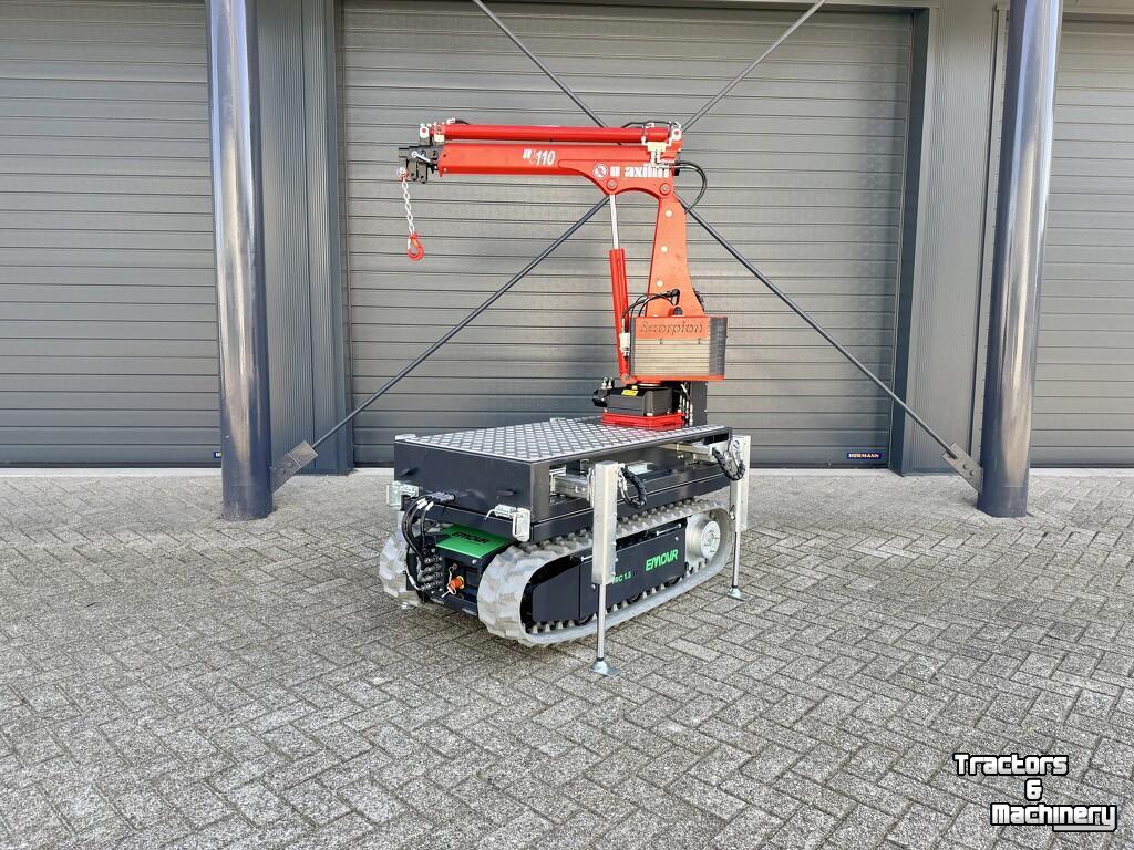 Rupskraan / Graafmachine op rupsen  Emovr TRC1.5 Hydraulische-kraan 1000Kg - 1M