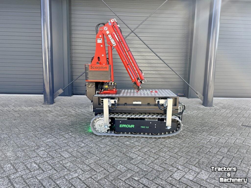 Rupskraan / Graafmachine op rupsen  Emovr TRC1.5 Hydraulische-kraan 1000Kg - 1M