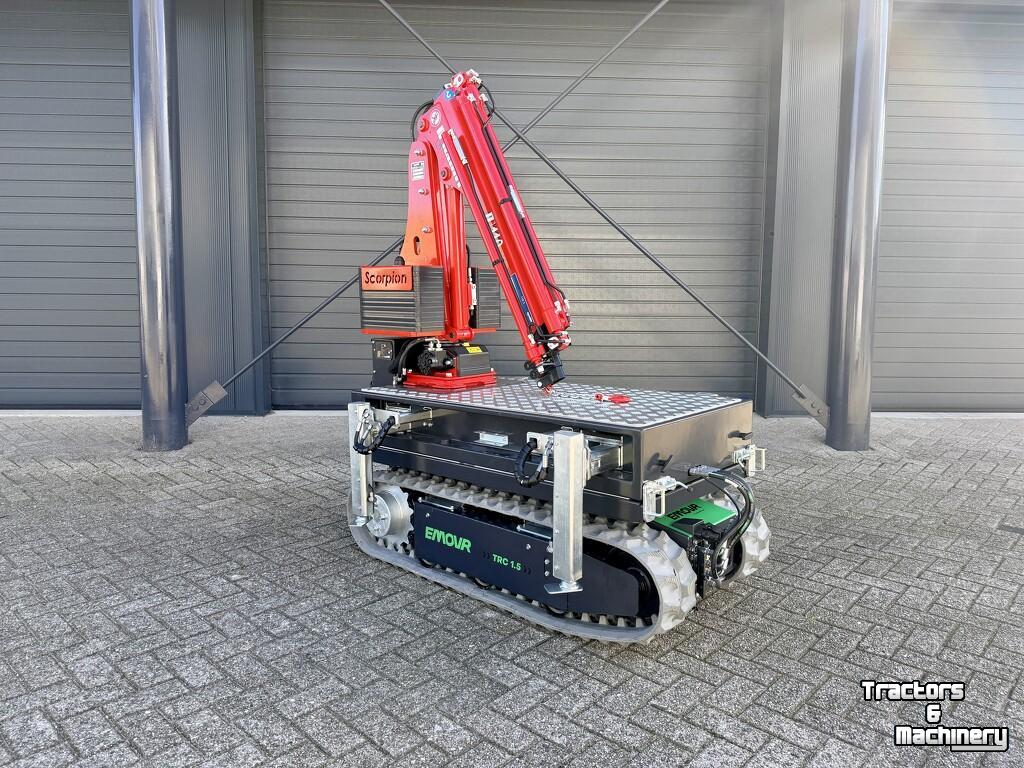 Rupskraan / Graafmachine op rupsen  Emovr TRC1.5 Hydraulische-kraan 1000Kg - 1M