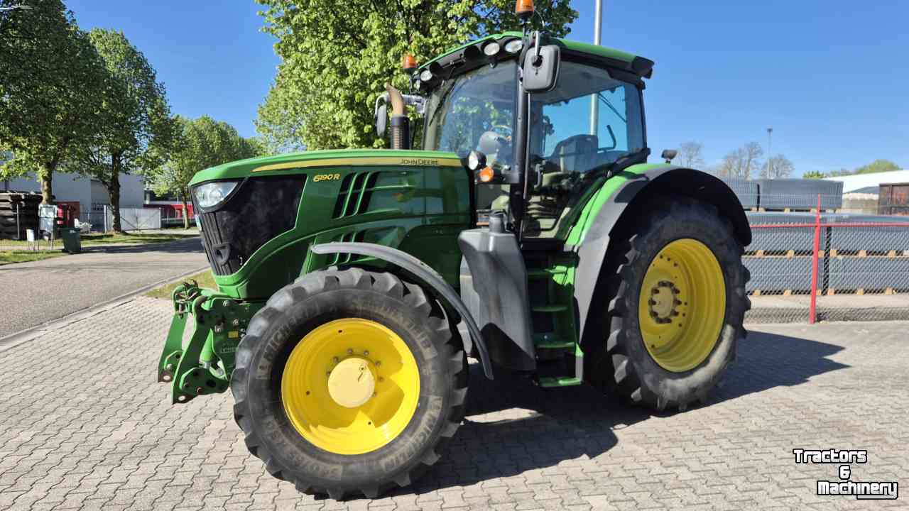 Tractor / Trekker John Deere 6190R AP 50, Fronthef, TLS, HCS