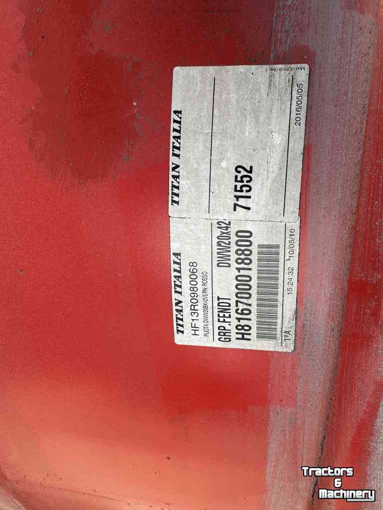 Wielen, Banden, Velgen & Afstandsringen Fendt 20x42 10 gaats velgen