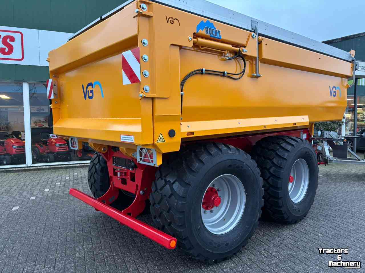 Kipper / Kiepwagen / Landbouwkipper VGM Rocky  24 XL  zandkipper  gronddumper grondkipper