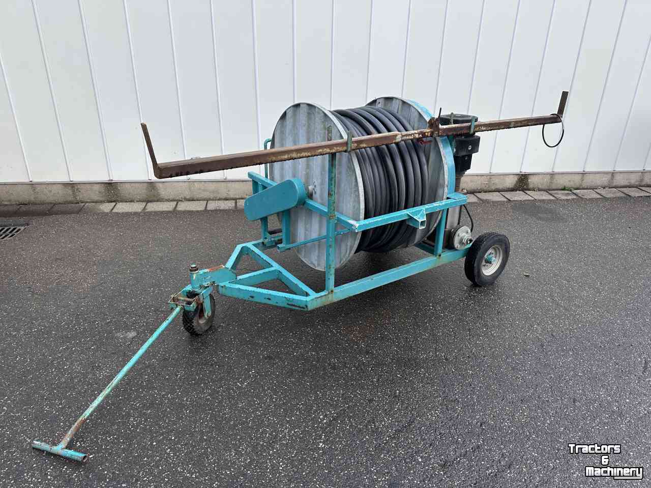 Slanghaspel Irriland Irriland 100/40/110 slangenhaspel gegalvaniseerd, 110 meter x 40 mm ø, met afstandsbediening