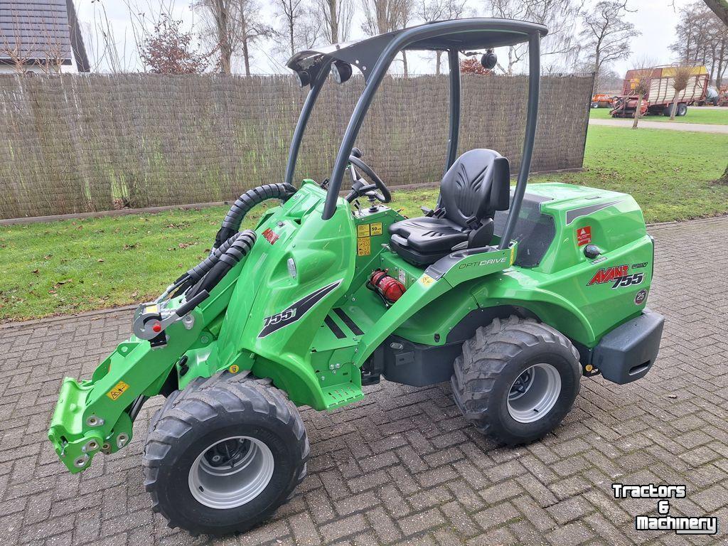 Shovel / Wiellader / Kniklader Avant 755i TDL kniklader