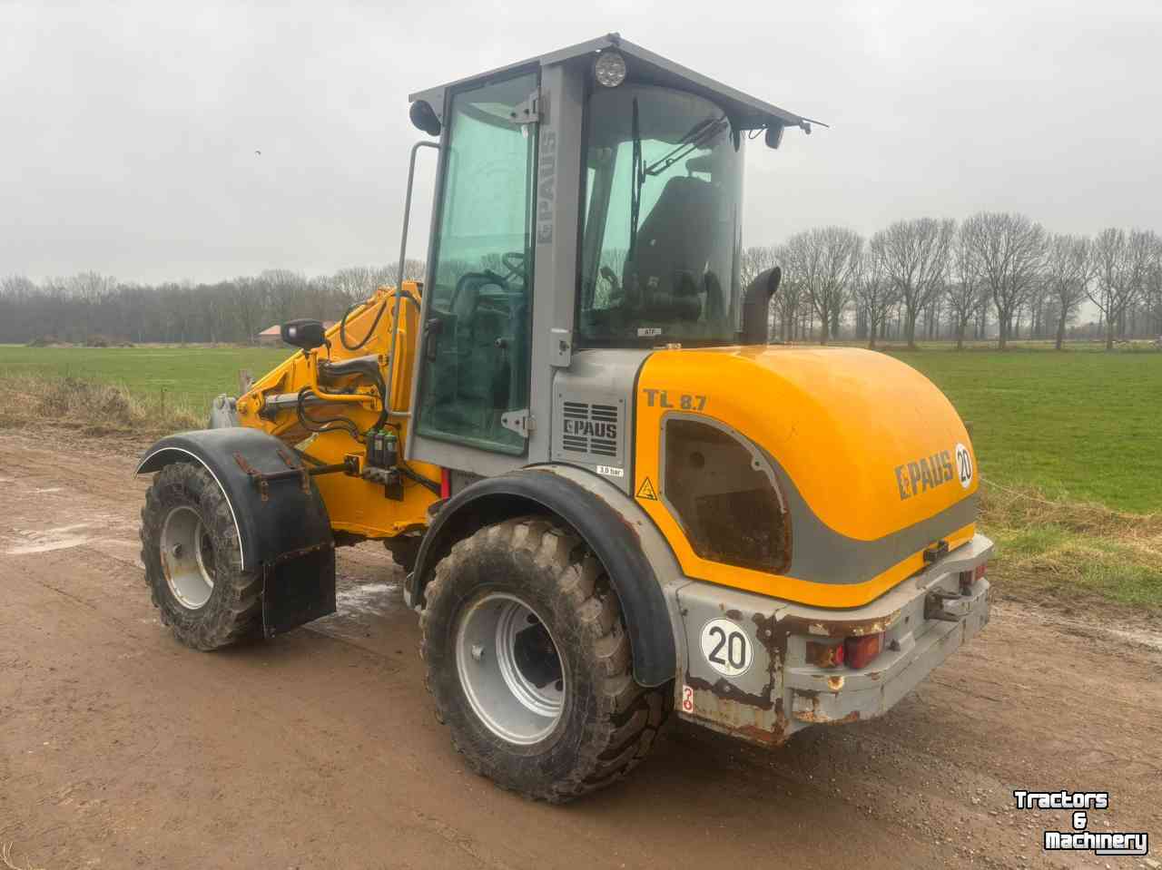 Telescopische Shovel / Wiellader / Kniklader  Paus tl8.7 shovel