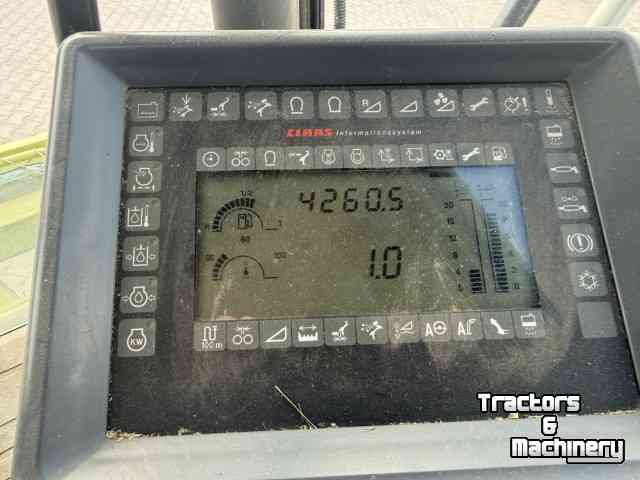 Veldhakselaar Claas Jaguar 850-4 TRAC Speedstar - opbrengstmeting