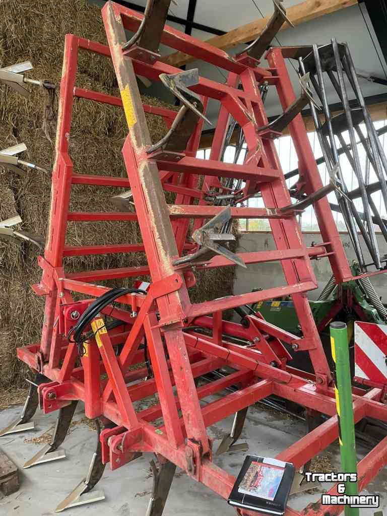 Cultivator Evers Welsch 23 tands hydr. opklapbaar met rollen