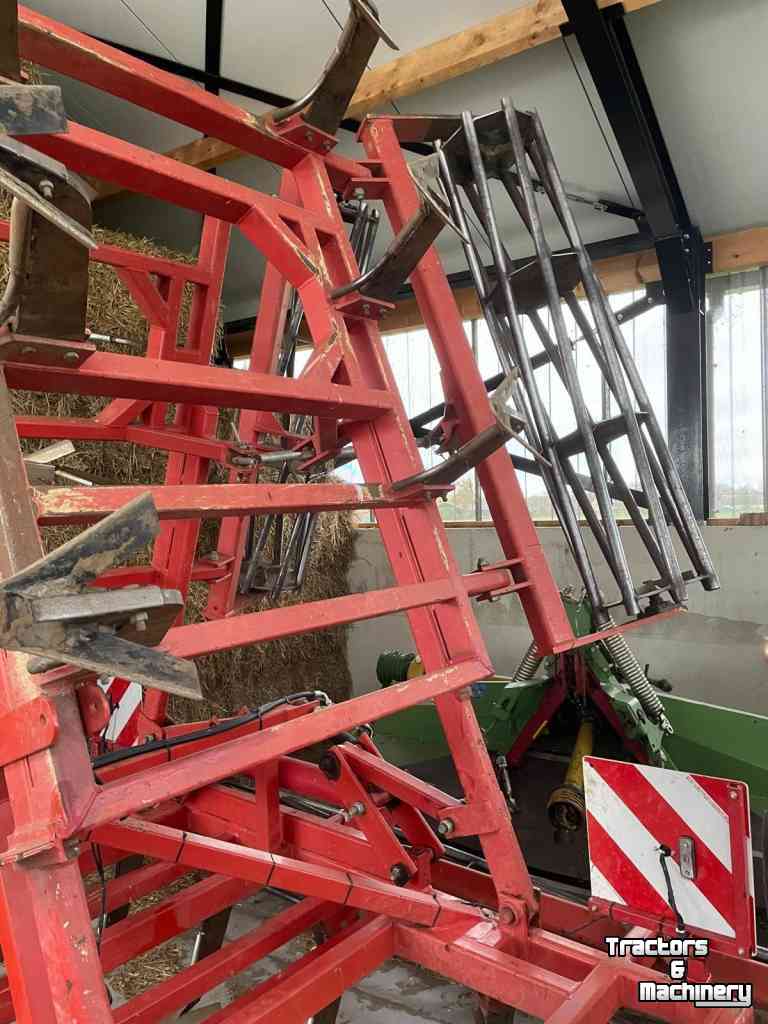 Cultivator Evers Welsch 23 tands hydr. opklapbaar met rollen