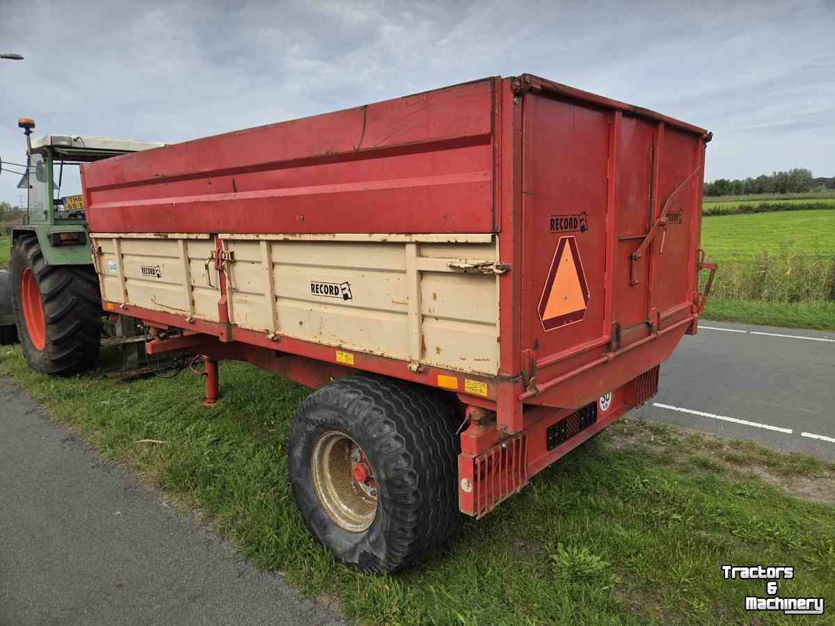 Kipper / Kiepwagen / Landbouwkipper Record Record SP 60 3 zijdige kipper 6 ton