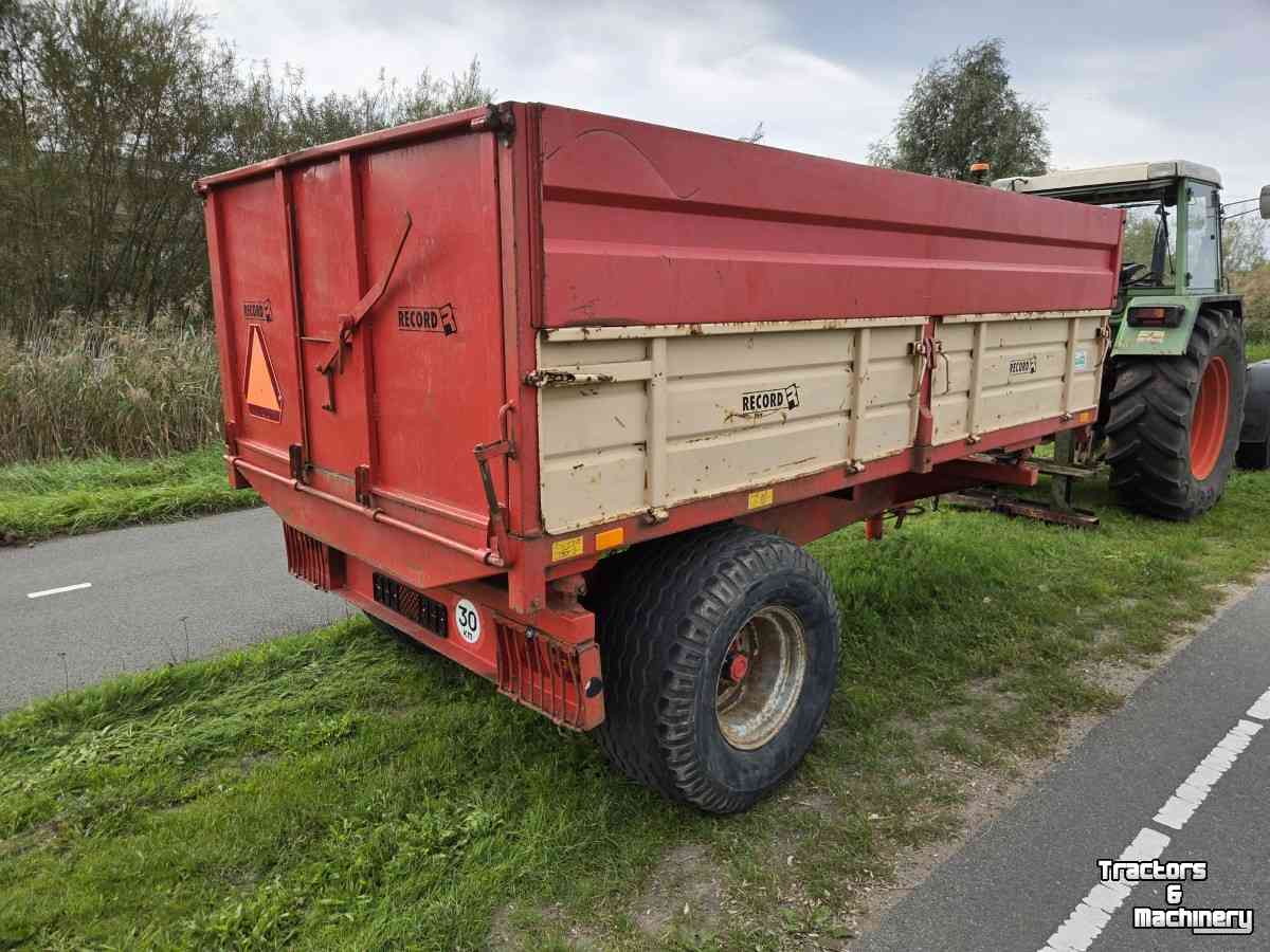 Kipper / Kiepwagen / Landbouwkipper Record Record SP 60 3 zijdige kipper 6 ton