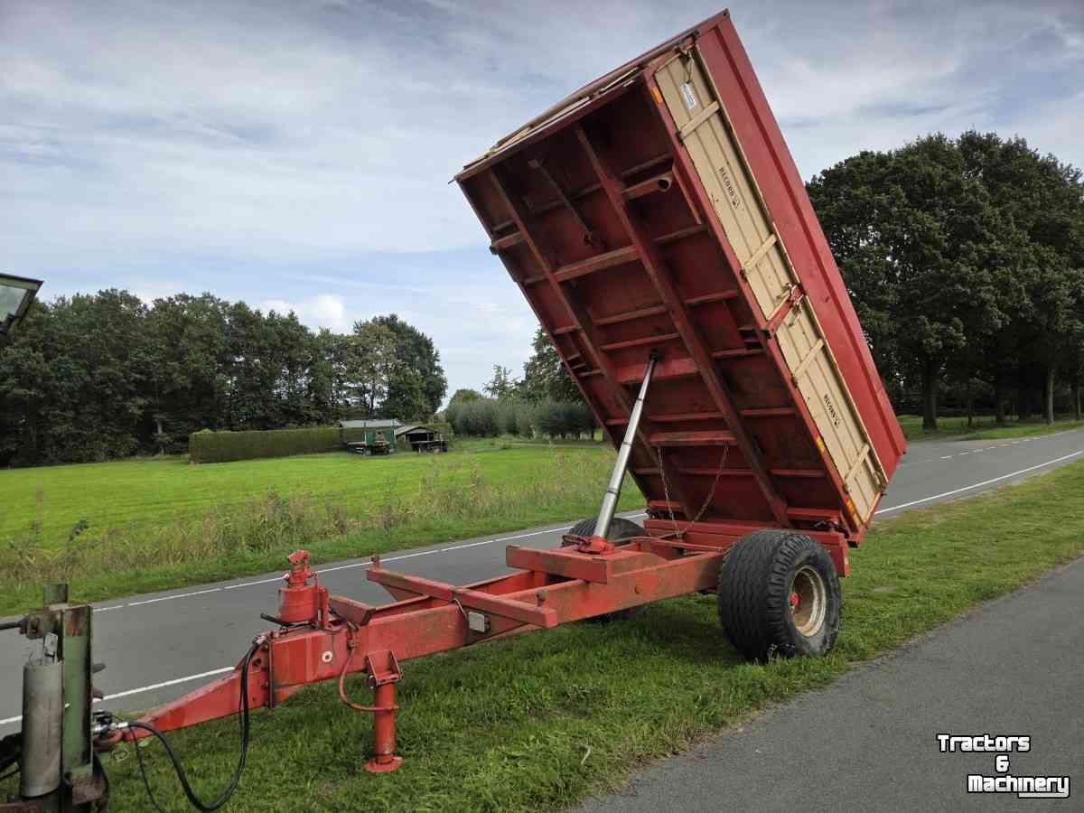 Kipper / Kiepwagen / Landbouwkipper Record Record SP 60 3 zijdige kipper 6 ton