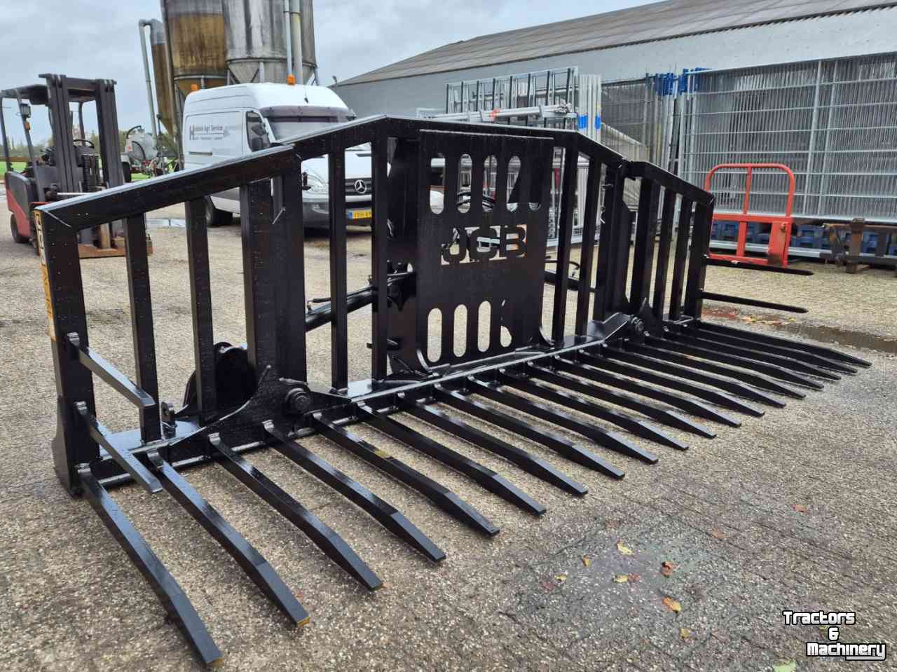Grasvork JCB 430 Grasvork shovel NIEUW!