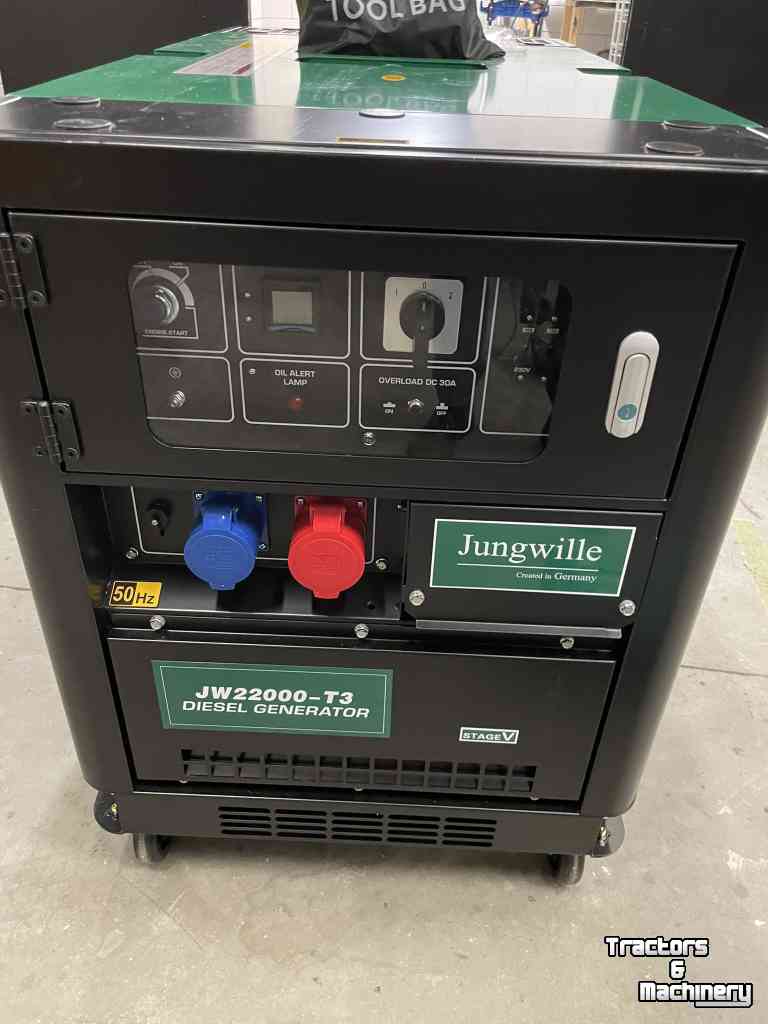 Aggregaat / Generator  Jungwille diesel aggregaat JW22000-T3