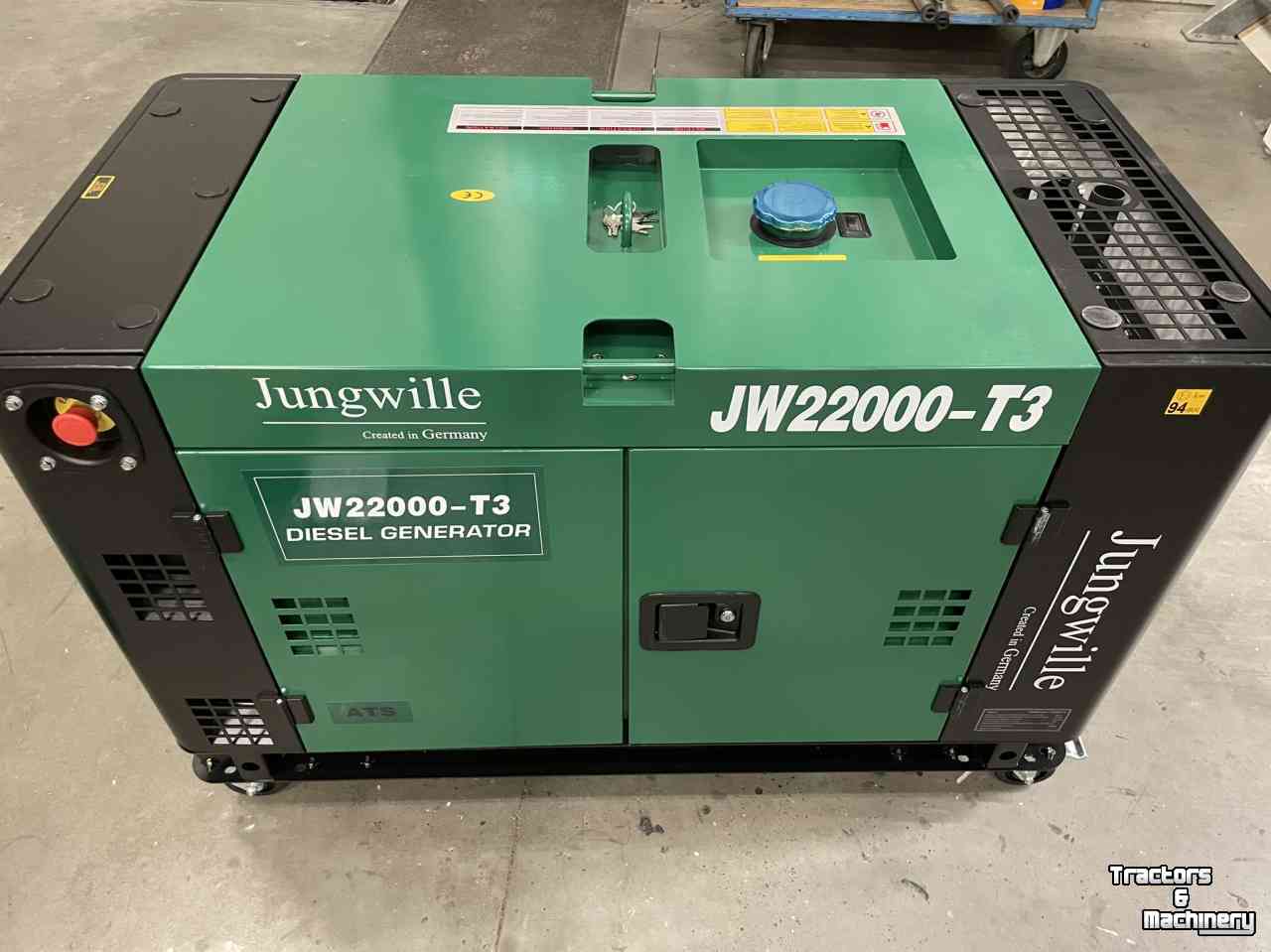 Aggregaat / Generator  Jungwille diesel aggregaat JW22000-T3