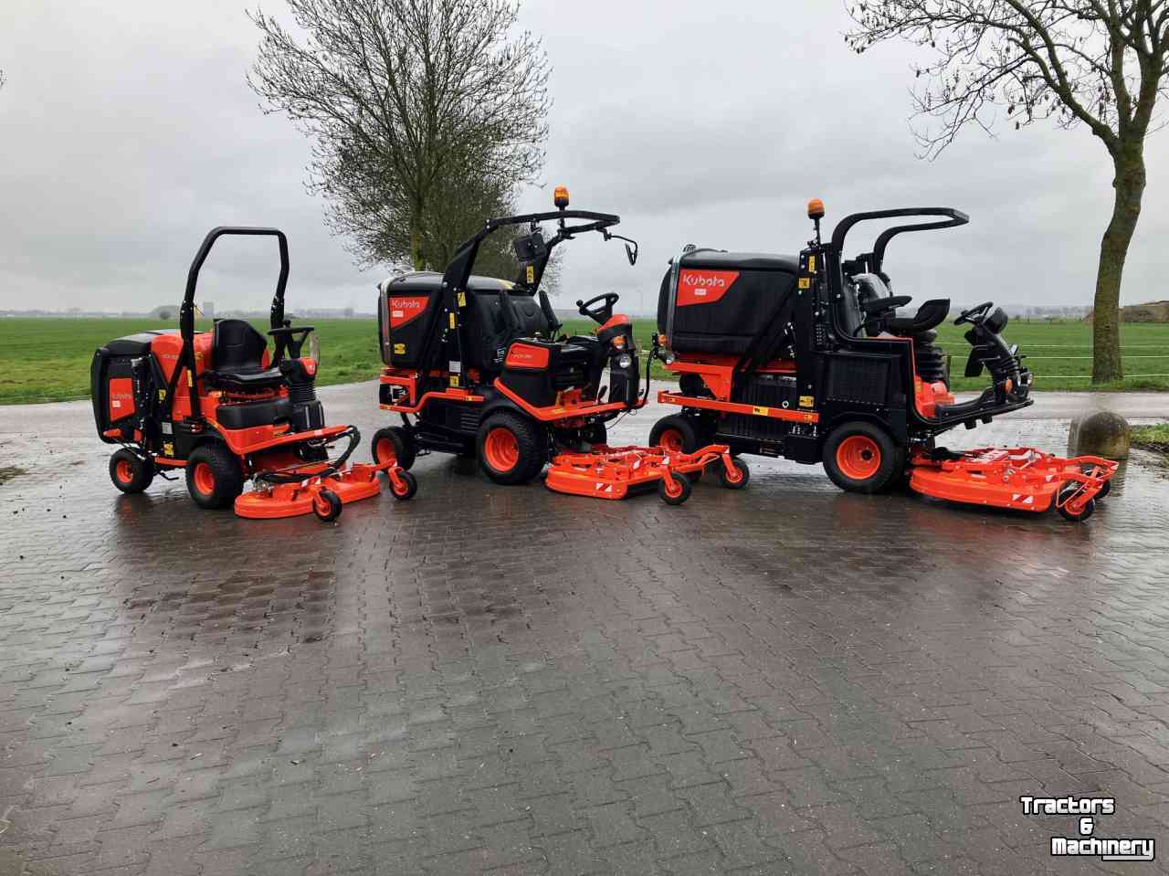 Zitmaaier Kubota FC2- FC3- FC4  frontmaaier met opvang   - Gianni Ferrari