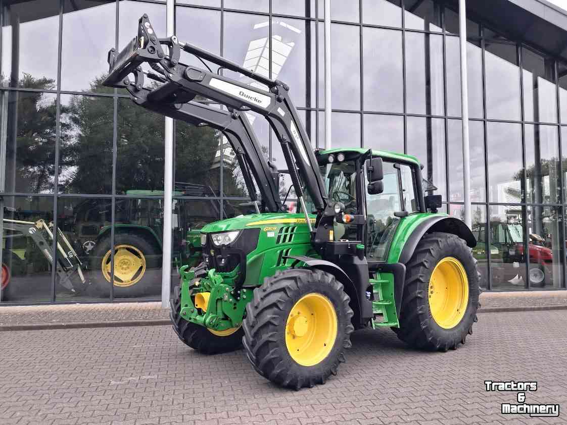 Tractor / Trekker John Deere 6130M +frontlader
