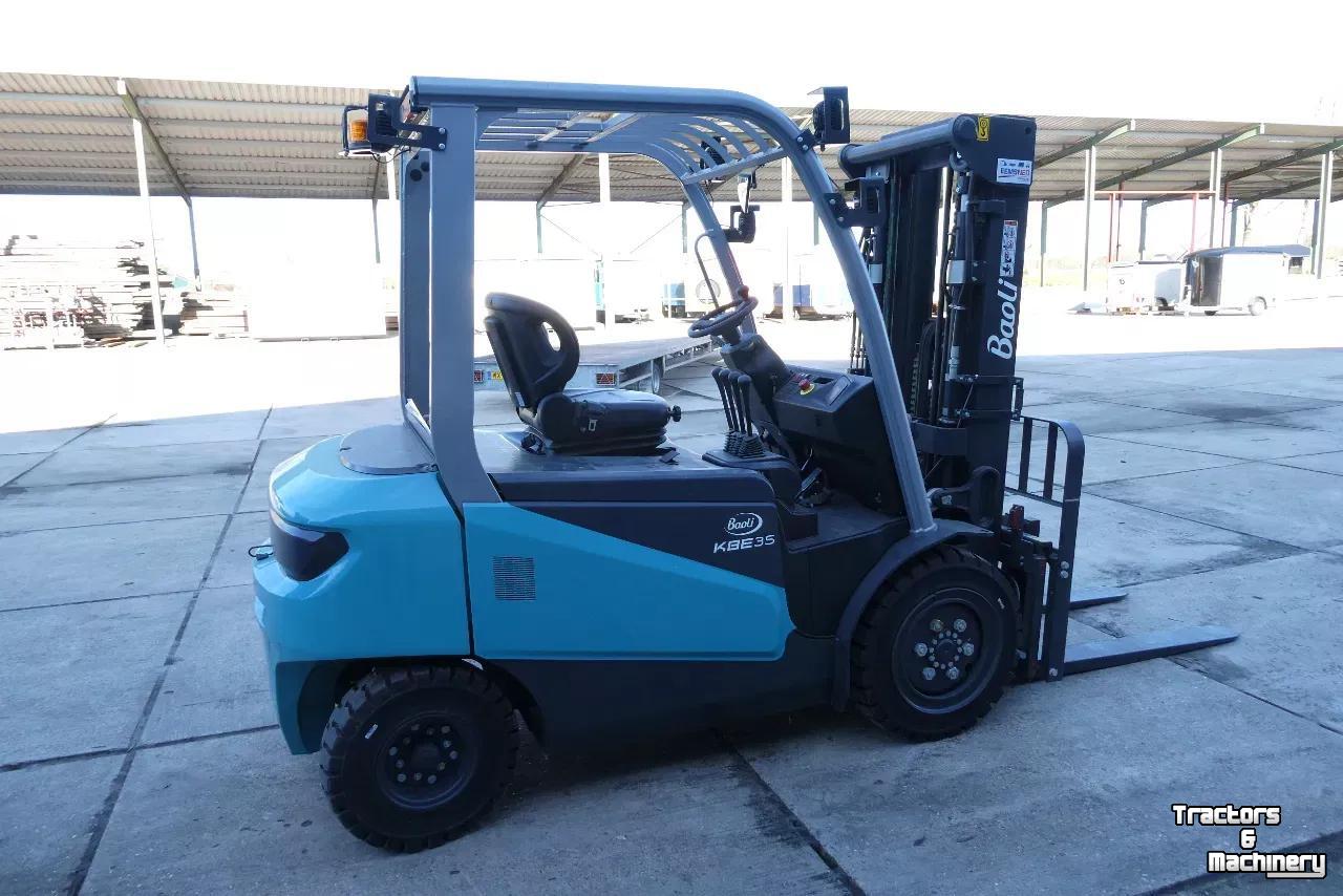 Heftruck Baoli Elektrisch Overjarig weinig uren!! Lease &euro; 340,-- p/m!!* KBE35