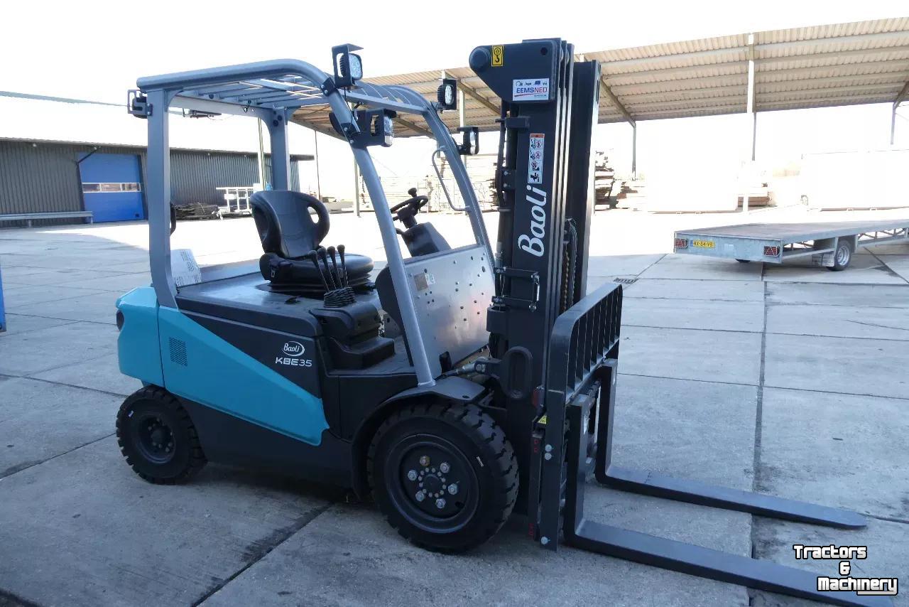 Heftruck Baoli Elektrisch Overjarig weinig uren!! Lease &euro; 340,-- p/m!!* KBE35