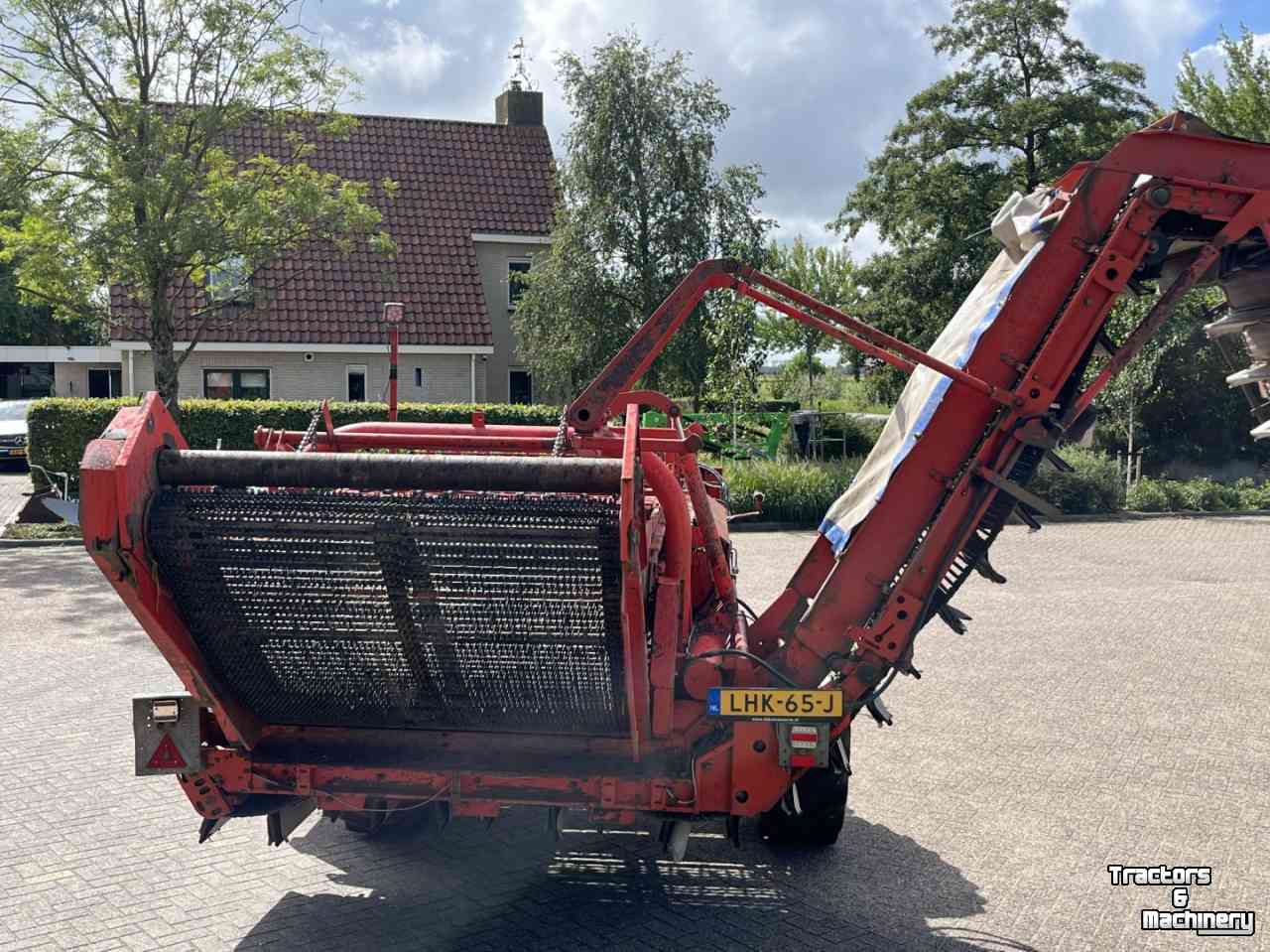 Uienrooier Grimme DL 1500, uienrooier, egelband