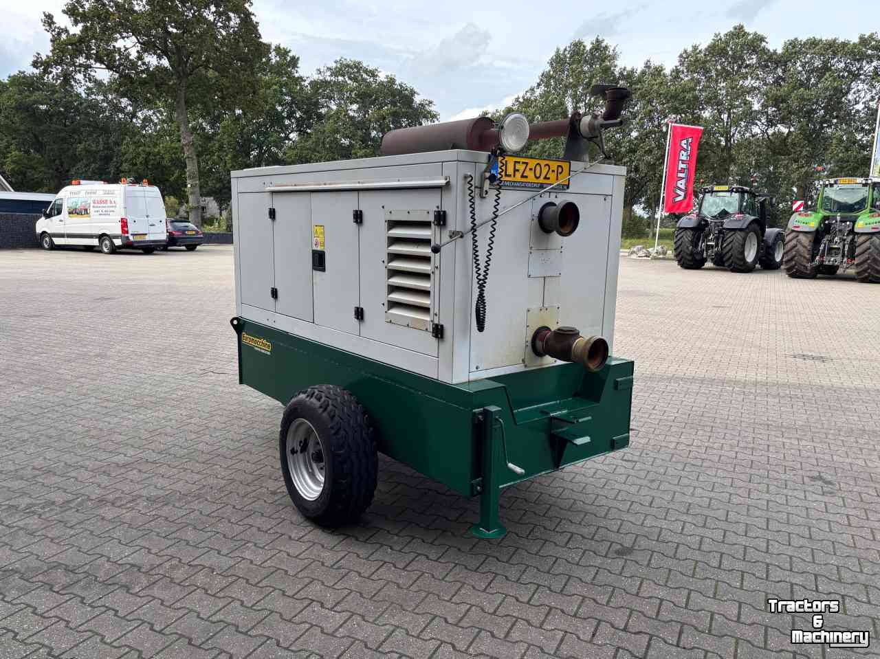 Stationare motor/pomp set Euromacchine pompset