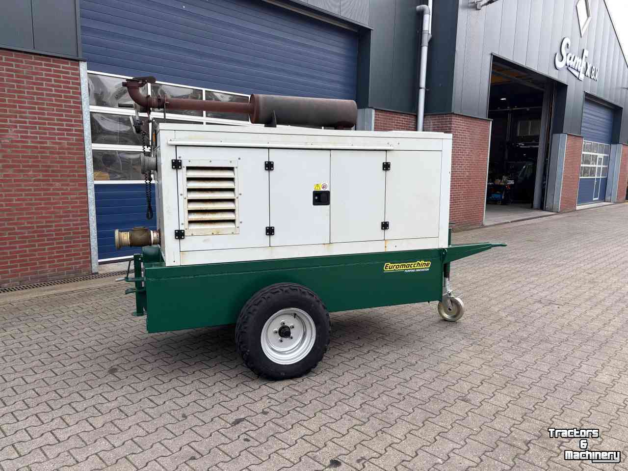 Stationare motor/pomp set Euromacchine pompset