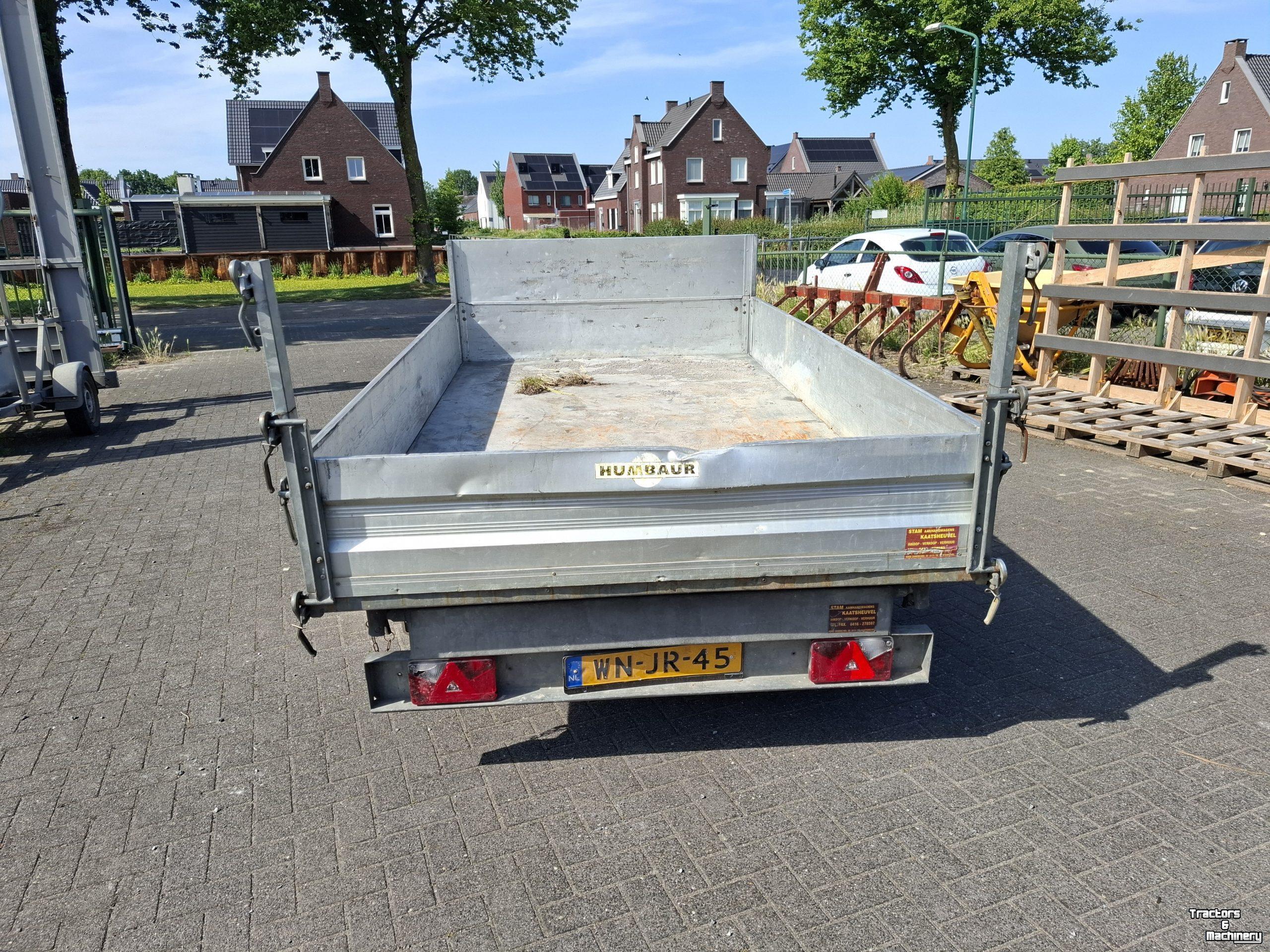 Auto-aanhangwagen t/m 3500 Kg Humbaur htk2000