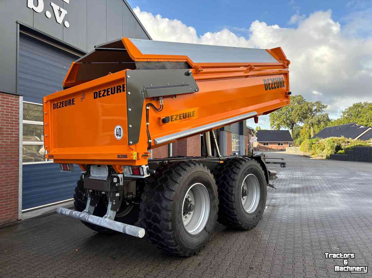 Kipper / Kiepwagen / Landbouwkipper Dezeure TPX 26 S