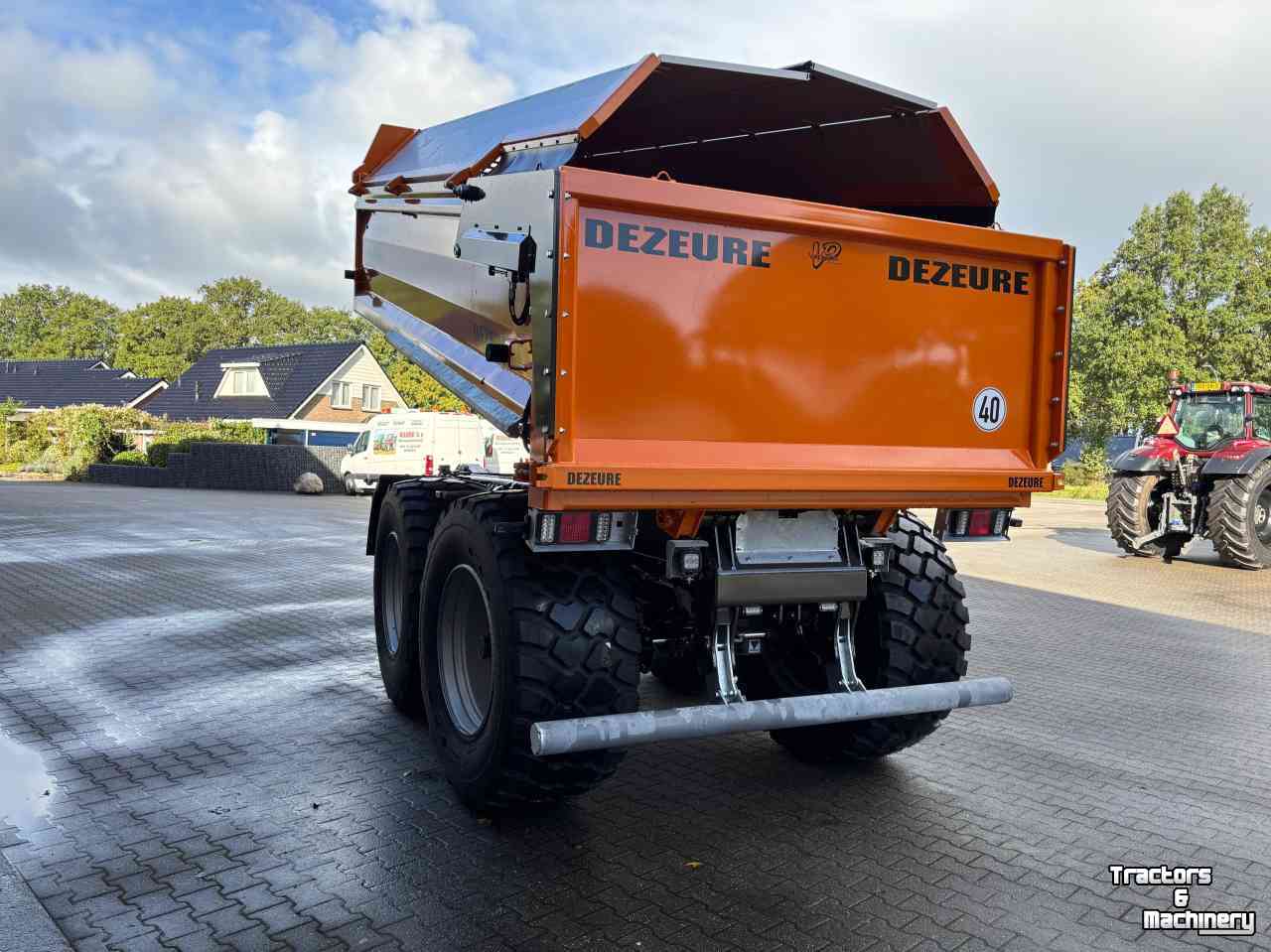Kipper / Kiepwagen / Landbouwkipper Dezeure TPX 26 S