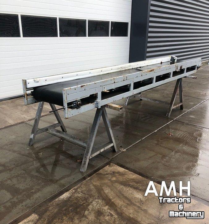 Transportband  3800X580 TRANSPORTBAND VLAKKE BAND FLAT BELT CONVEYOR BELT FLACHBAND FÖRDERBAND