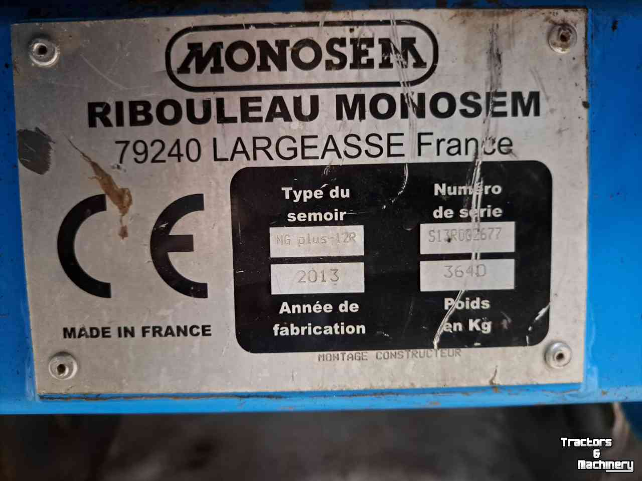 Zaaimachine Monosem Maïszaaimachine NG4 Plus 12 rijen