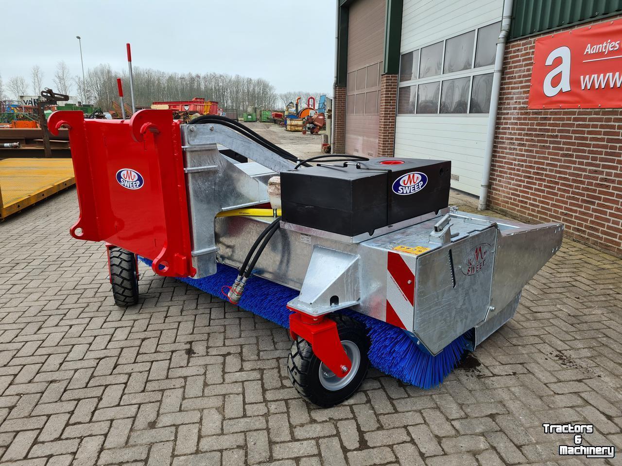 Overige reiniging- en veegmachines en toebehoren Sweep Veegmachine HSTV800P 2900 mm breed