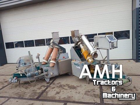 Overige inschuurmachines en toebehoren Manter Manter M1 Clipper  Clipper M1 Manter buisnet verpakkingsmachine wijnglas label tubular netting machine schlauchnetz Verpackungsmaschine