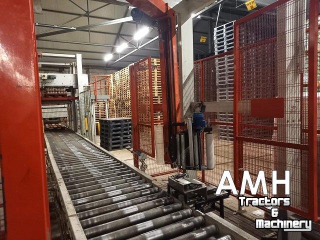 Overige inschuurmachines en toebehoren Borst Palletwikkelaar pallet rollenbaan folie wikkelaar Borst Mustang